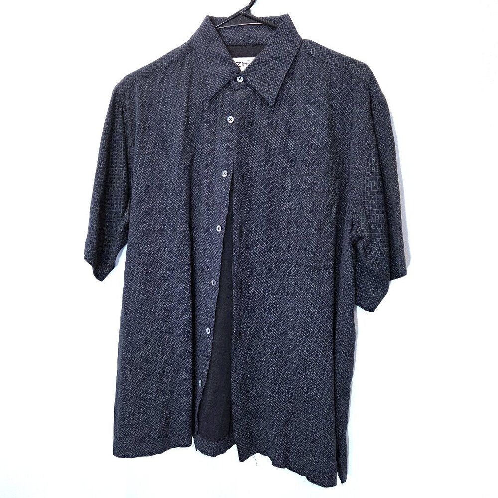 Zimni Sport Silk Short Sleeve Shirt Size M